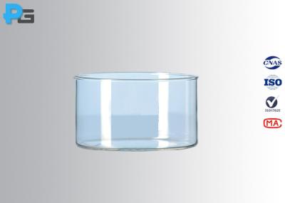 IEC60335-11 Borosilicate Glass Cylindrical Container 190×90mm For Microwave Oven