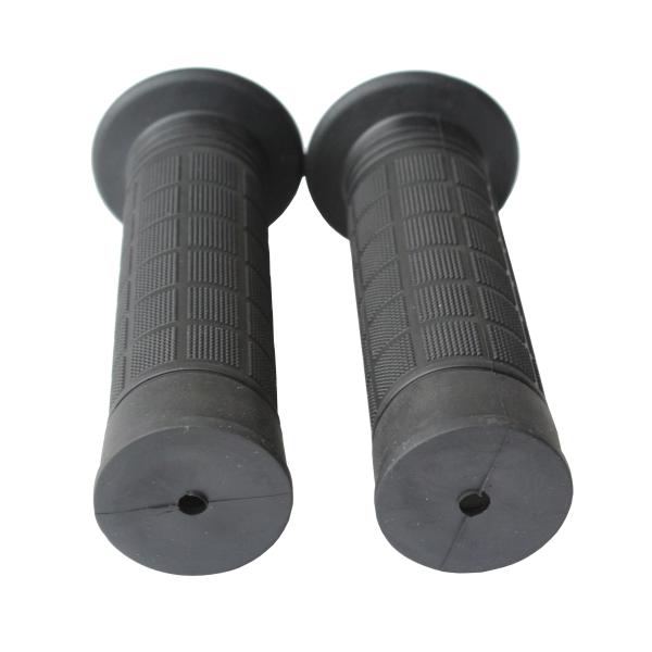 Black Motorcycle Spare Parts 30mm Left And Right Dirt Bike Hand Grips