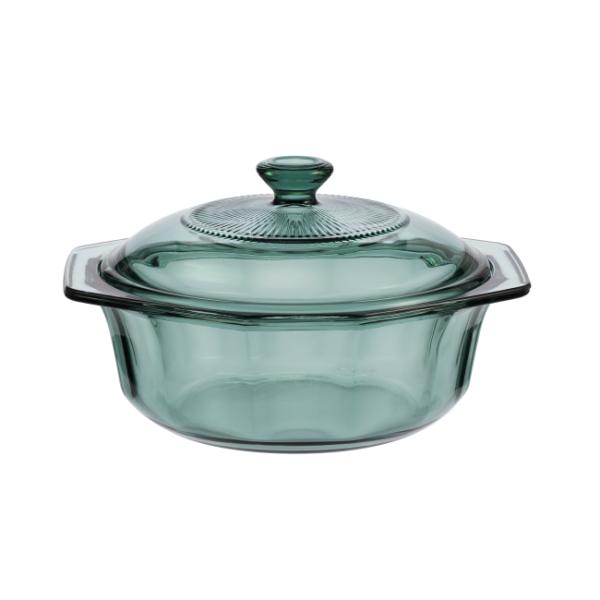 Teal Color High-borosilicate Glass Tableware