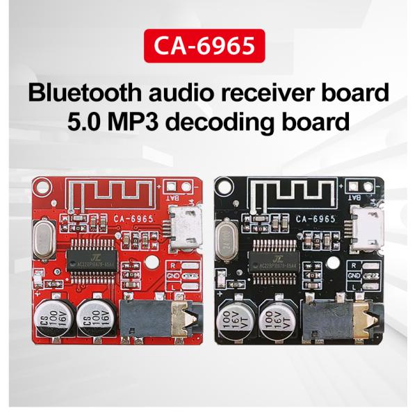 2 канала 5V CA-6965 BT5.0 Аудиоприемник для беспроводного стерео-музыкального модуля