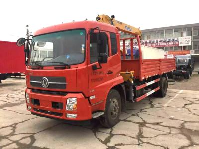 Knuckle Cargo truck mounted crane , 5 Ton Light Truck Loader Crane