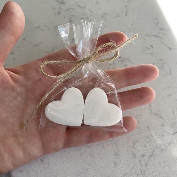 Heart Shape GMP Natural Face Soap Bar For Gift