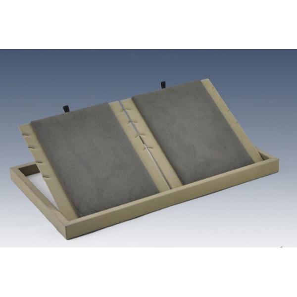 PU Leather Chain Necklace Display Stand Chemical Resistance For Jewellery Store Showcase