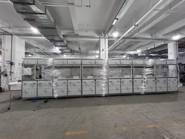 Fully Automatic Ultrasonic Cleaning Machine Silicon Wafers Ultrasonic Cleaner Equipment 100KW