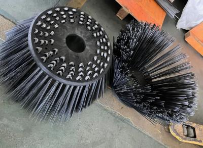 450mm Steel Wire Brush Disc for Road Sweeping and Vacuum Cleaning Vehicles
