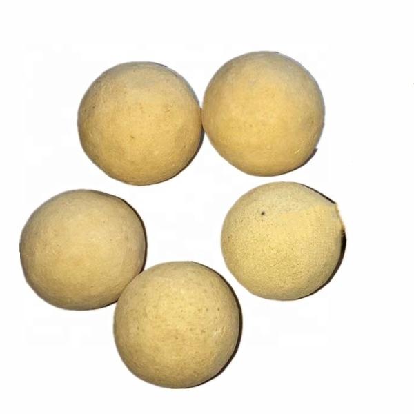 Melhor retenção de esferas ativadas de moagem de esferas de cerâmica de alumínio de 6 mm para tratamento de água