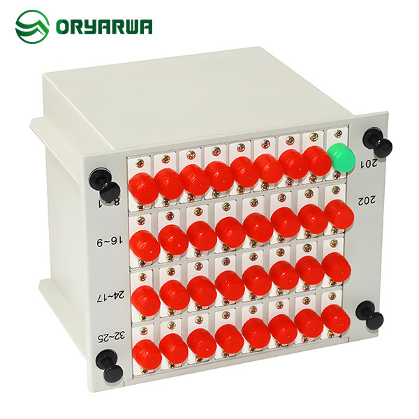 Вносимая потеря Splitter PLC кассеты оптического волокна FC UPC 1x32 низкая
