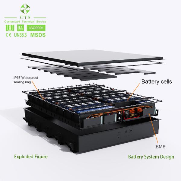 Agv 500v 200ah Ev Battery Pack Lithium Ion 400v 300kwh Electric Car 330v 100ah