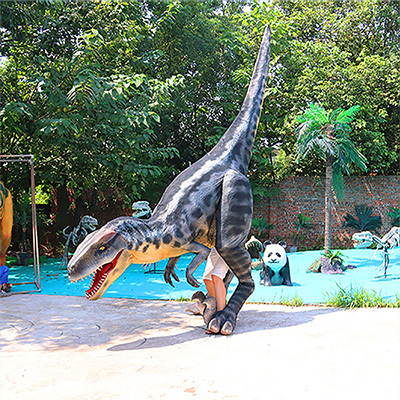 Buy Life like Realistic Dinosaur Costume Walking Raptor Suit