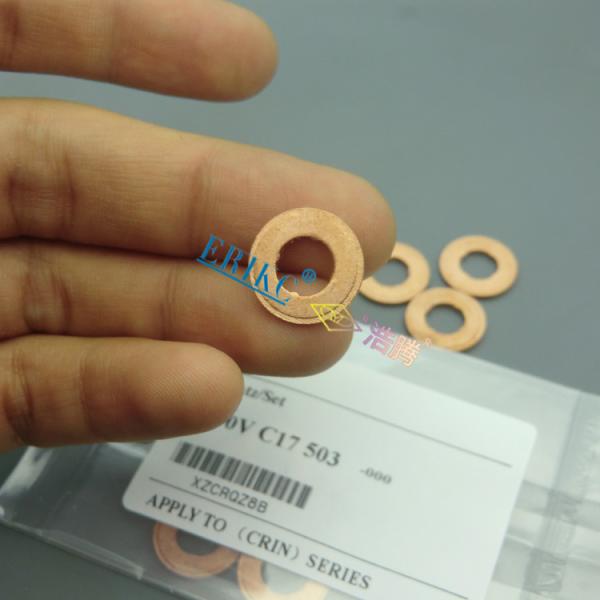 7.1*15*1.5mm ERIKC fuel injector copper washer , all kinds of industrial fittings copper F00VC17503