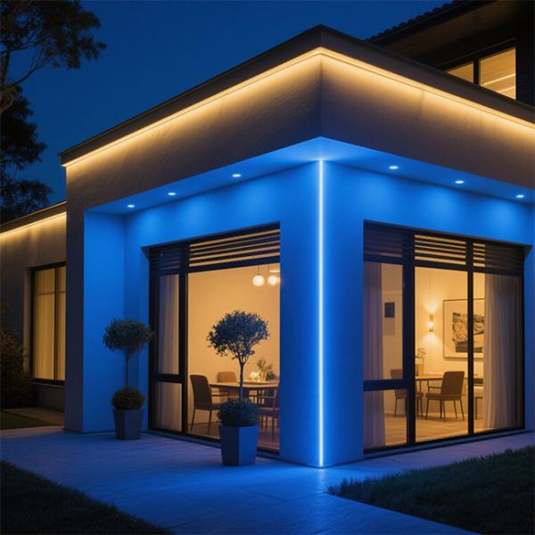 IP68 Waterproof Flexible Neon LED Strip 24V 24W RGB RGBW Outdoor LED Wall Washer Light