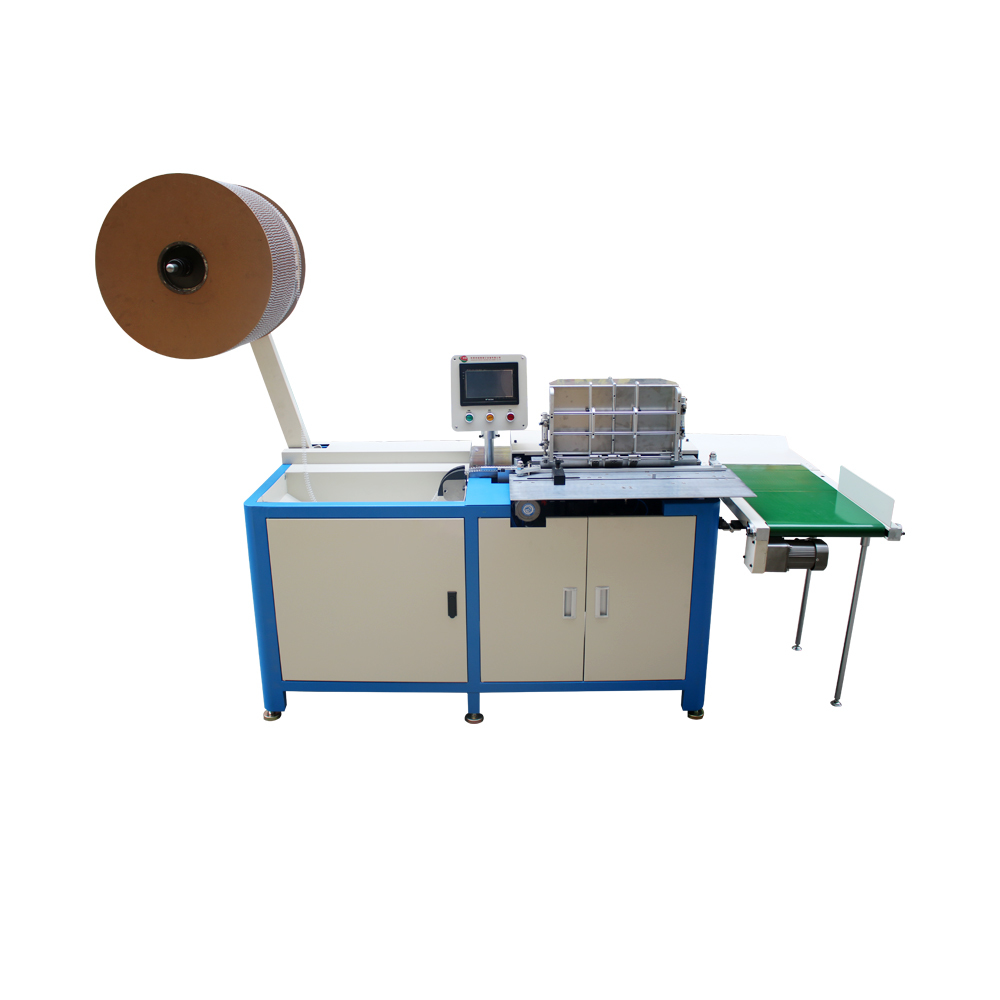 Semi Auto Double Loop Wire Binding Machine Sliding Rail Design High Speed Stable