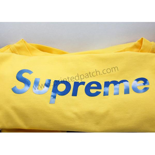 Логотип прессы жары OEKO Debossed на ярлыках передачи тепла рубашки для футболок