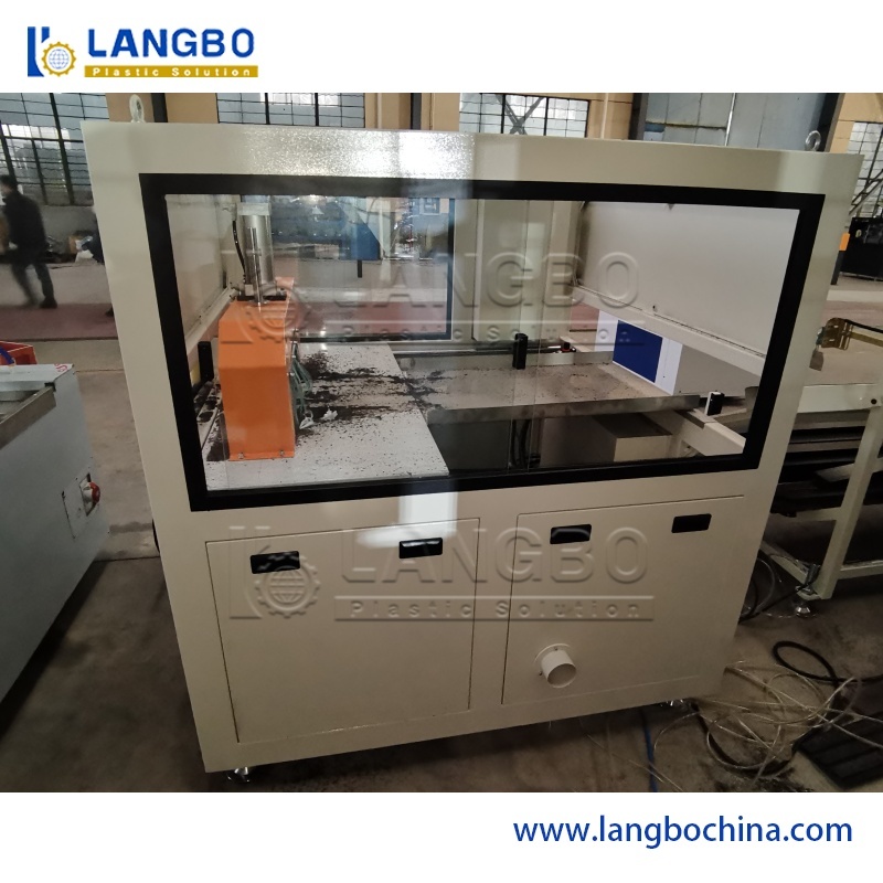 WPC Decking Production Line With Embossing Texture Unit For Building Decoration Material Production