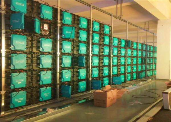 Giant Slim Indoor Epistar Interactive LED Video Wall Panels SMD RGB 3 in 1