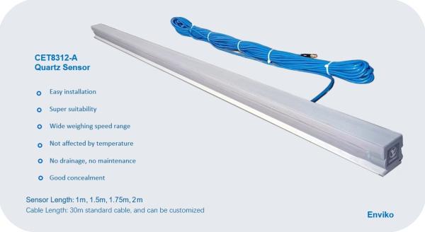 CET8312 Piezoelectric Quartz Sensor for Weigh In Motion