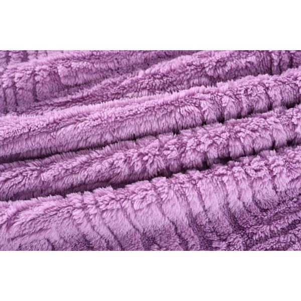 wholesale faux jacquard soft cotton fleece fabric for clothing blankets for winter pillows cushion