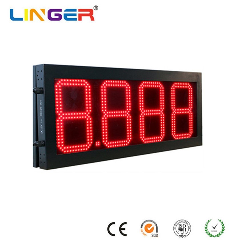 Energy Saving LED Gas Station Signs LED Module Digital Gas Price Sign For Gasoline & Diesel