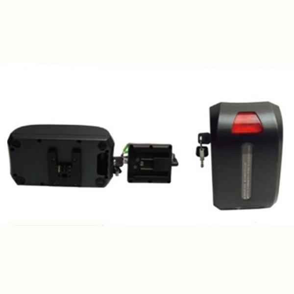 250w E bike Battery 24v 14.5ah With Tail Light Discharging
