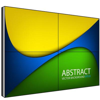TVISON Lcd Video Wall Outdoor IPS 2X2 3X3 5X5 55 Inch