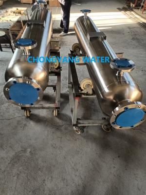 316L Pharmaceutical Heat Exchanger With Double Tube Sheet DTS Fixed Tubesheet Exchanger