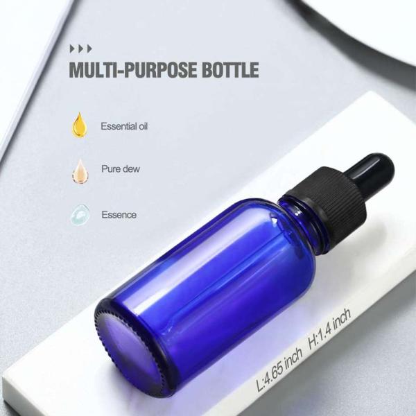 Стекло 30ml Бостон Eco дружелюбное разливает пурпур по бутылкам с завинчивыми пробками