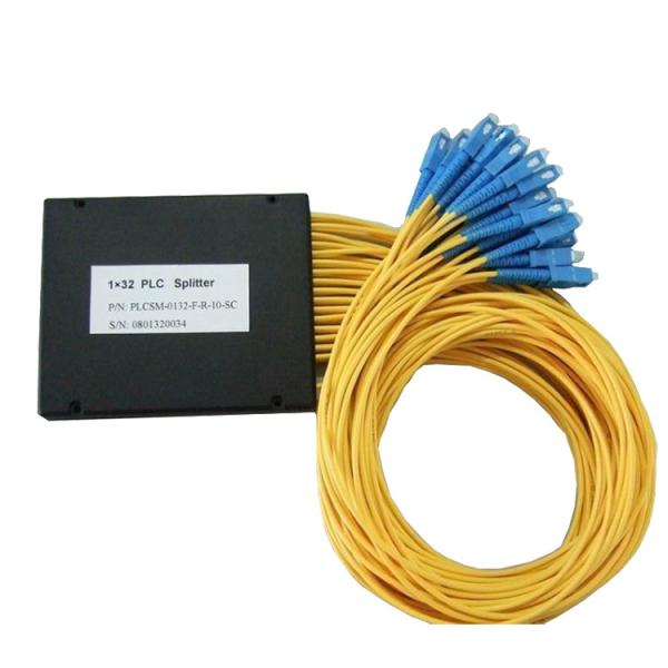 Comprimento de onda de funcionamento largo ótico do divisor 1x32 do Plc da fibra G657