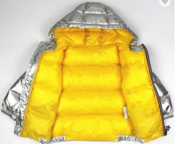 Outdoor Kids Lightweight Down Jacket For Winter Anti Wrinkle Waterproof