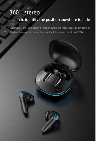 2022 New High Quality TWS Earphone With Dual mic ENC And Low Latency