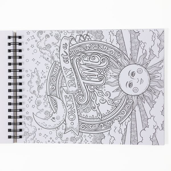 Non Toxic Coloring Book Printing Full Color Lay Flat Coloring Book