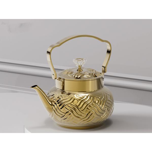 hot sales in Middle East market Interior Ketlle Tea Pot with Filter Stainless Steel Material and Whistling Function