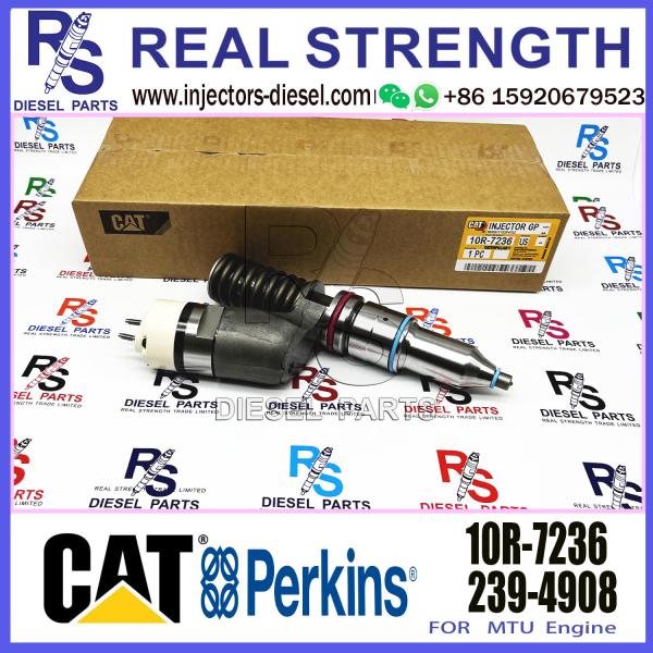 CAT Common Rail Diesel Fuel Injector 2490705 249-0705 10R7236 10R-7236 For Caterpillar E349 C13 249-0705