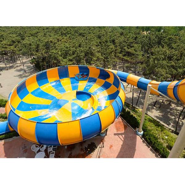 Красочный Супер Bowl Water Slide Playground / Fiberglass Water Slide Water Park Project