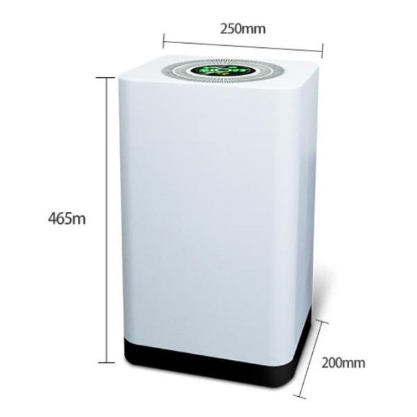 Copper Motor 55W 200M3/H Hepa Filter Air Purifier EMC