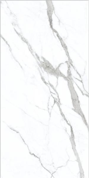 White Color Floor 1800x900mm Marble Look Porcelain Tile