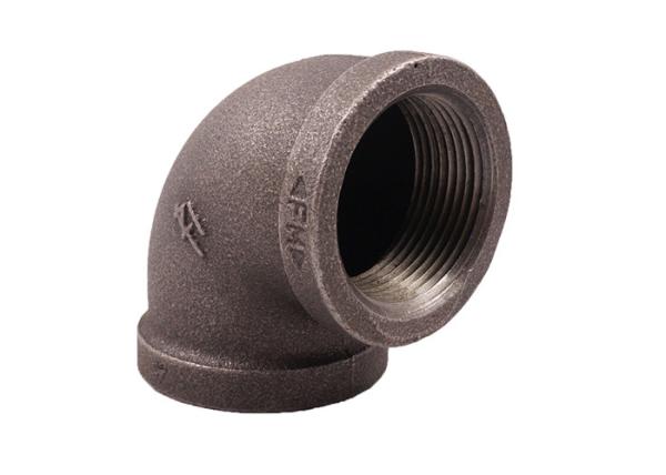 Threaded Malleable Iron Elbow Normal Black Pipe Elbow High Tensile Strength