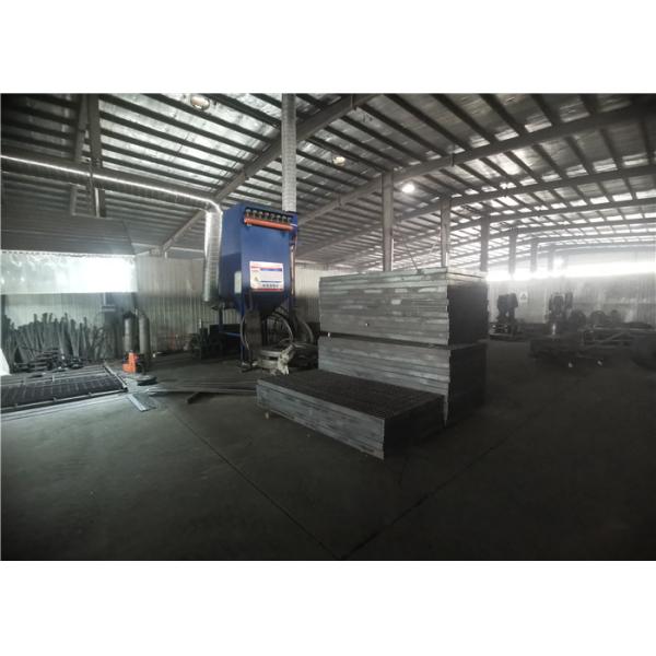 USA Standard 6mm Welded Steel Grating Platform For High Tower Drain Cover