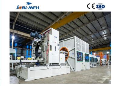 HDPE de 110mm da máquina plástica da extrusora da tubulação de 3 camadas único parafuso