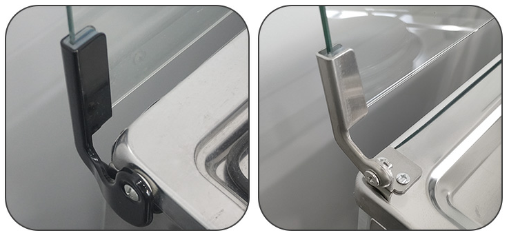 68L Four Burner Freestanding Gas Oven With 50 Wide Stainless Steel Plate With Glass Cover