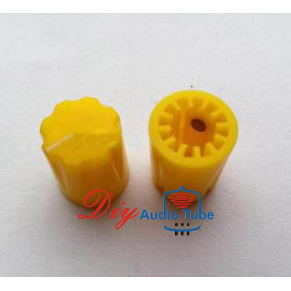 Brown Guitar AMP Volume Knob Set Pointer Knob For Guitar Effect Pedal 6.4mm