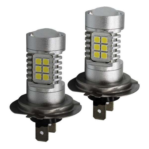 Automotive H7 Led Headlight Bulb 6000k , H7 Low Beam Bulb Long Working Life