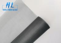 36 polegadas cor revestida do cinza do Weave liso do PVC da tela da mosca da fibra de vidro de 48 polegadas