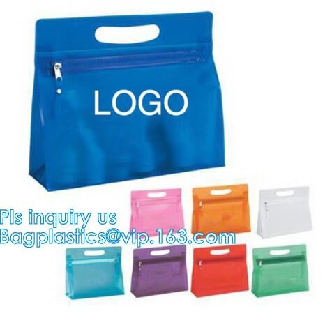 pvc slider zipper baby clothes packaging bag, slider zipper golf sport t-shirt/towel bag, A4 office file holder slider b