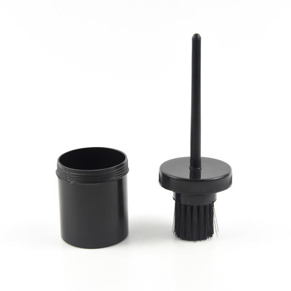 20*φ3.8 cm plastic round cap horse grooming brush products hoof dressing brush