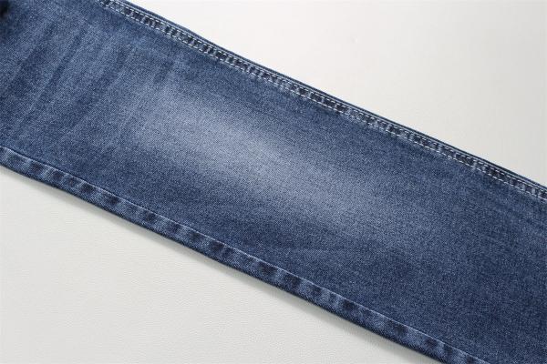 Dark Blue Black Backside Good Stretch Denim Fabric For Jeans