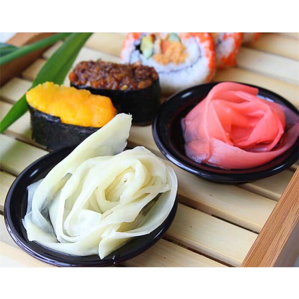 New Crop Bag Packing Pickled Vegetable Pink Spicy Sour Sweet Sushi Ginger Slice Product Immediately