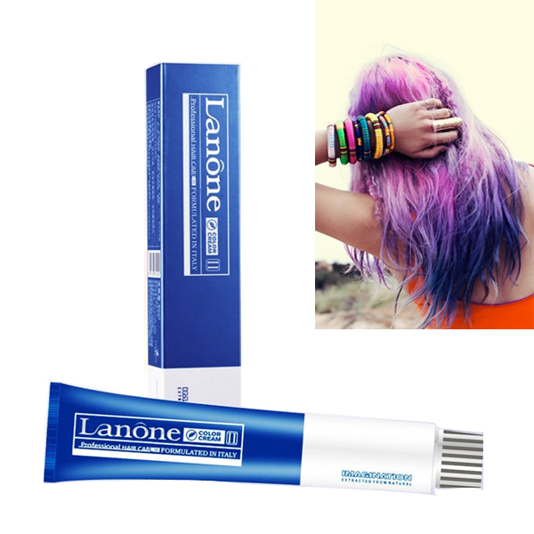 260ml Permanent Hair Colour Cream With Customized Logo GMP / ISO