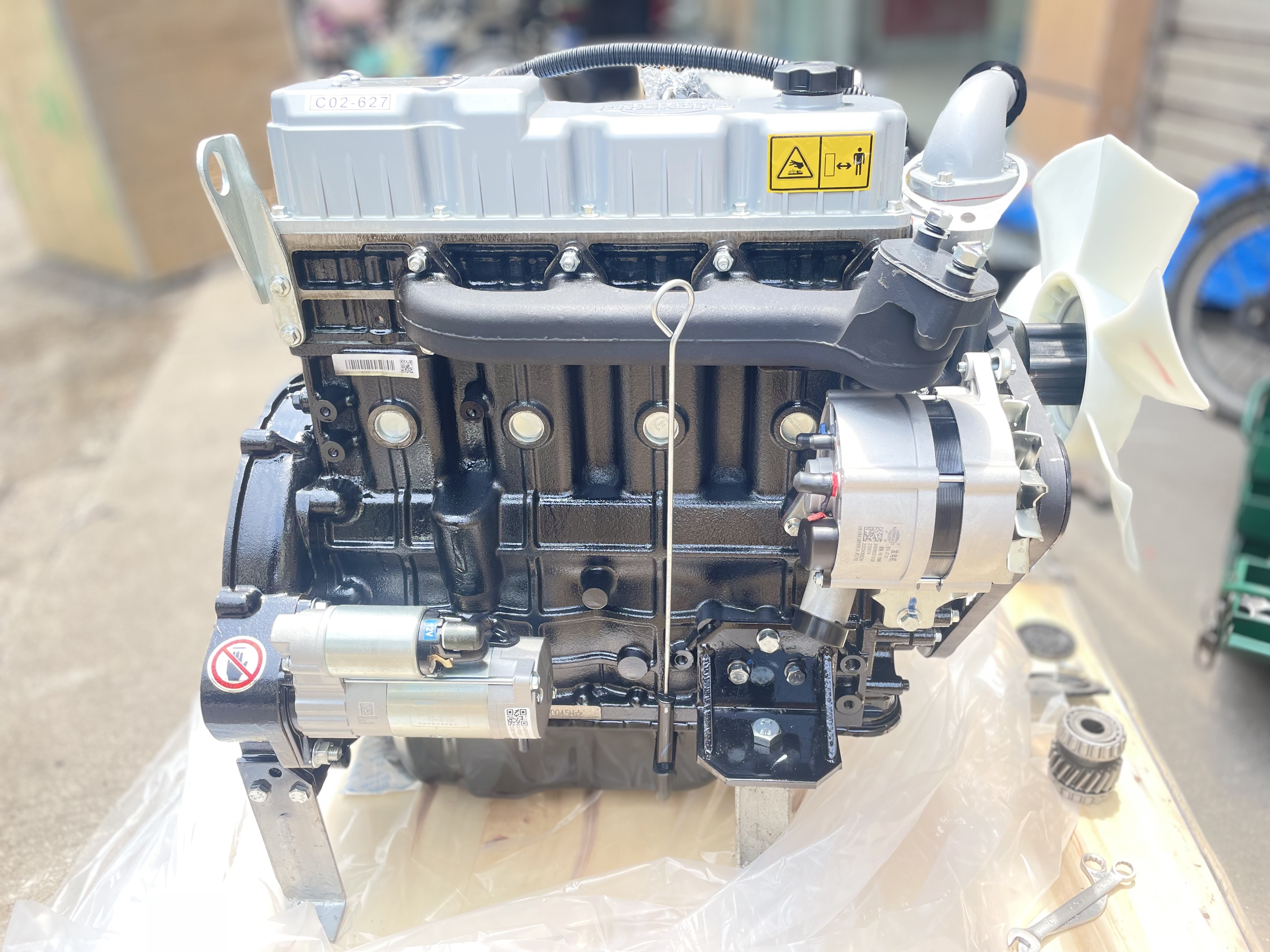 Quanchai 3 Ton & 3.5 Ton Heli Forklift with Electric Start Euro 2 Mechanical Throttle Water-Cooled Engine Assembly C02-627