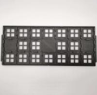 Plateaux noirs en plastique de GV ESD JEDEC Matrix pour les produits électroniques