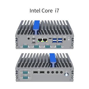 Compacto Core PC Industrial Até 32 GB Memória DDR5 Com 2 Gigabit LAN Intel